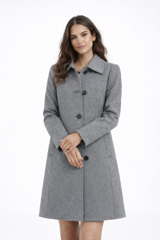 Helena | Abrigo de invierno para mujer con un botón