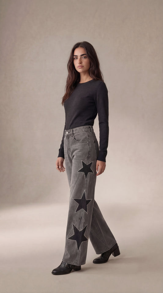 Vaqueros Star Denim en gris