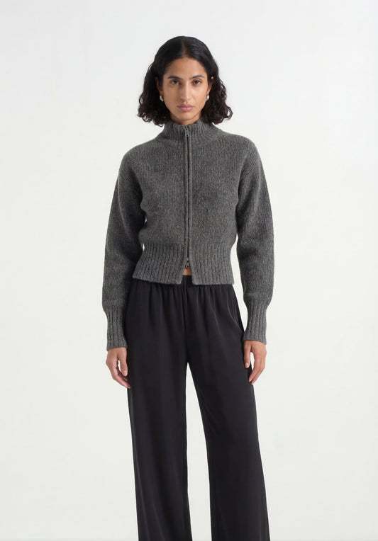 Irina Zip Cardigan